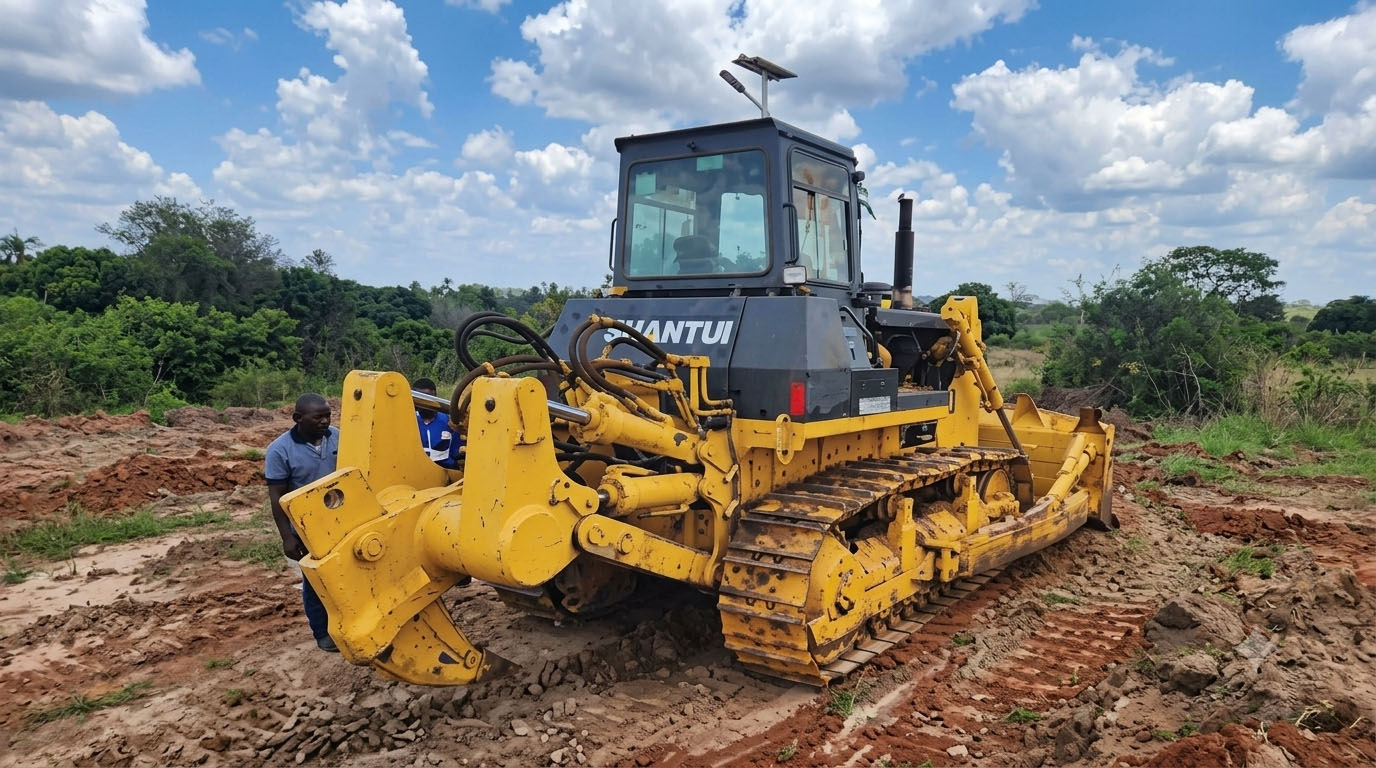Mascons Tanzania construction site team